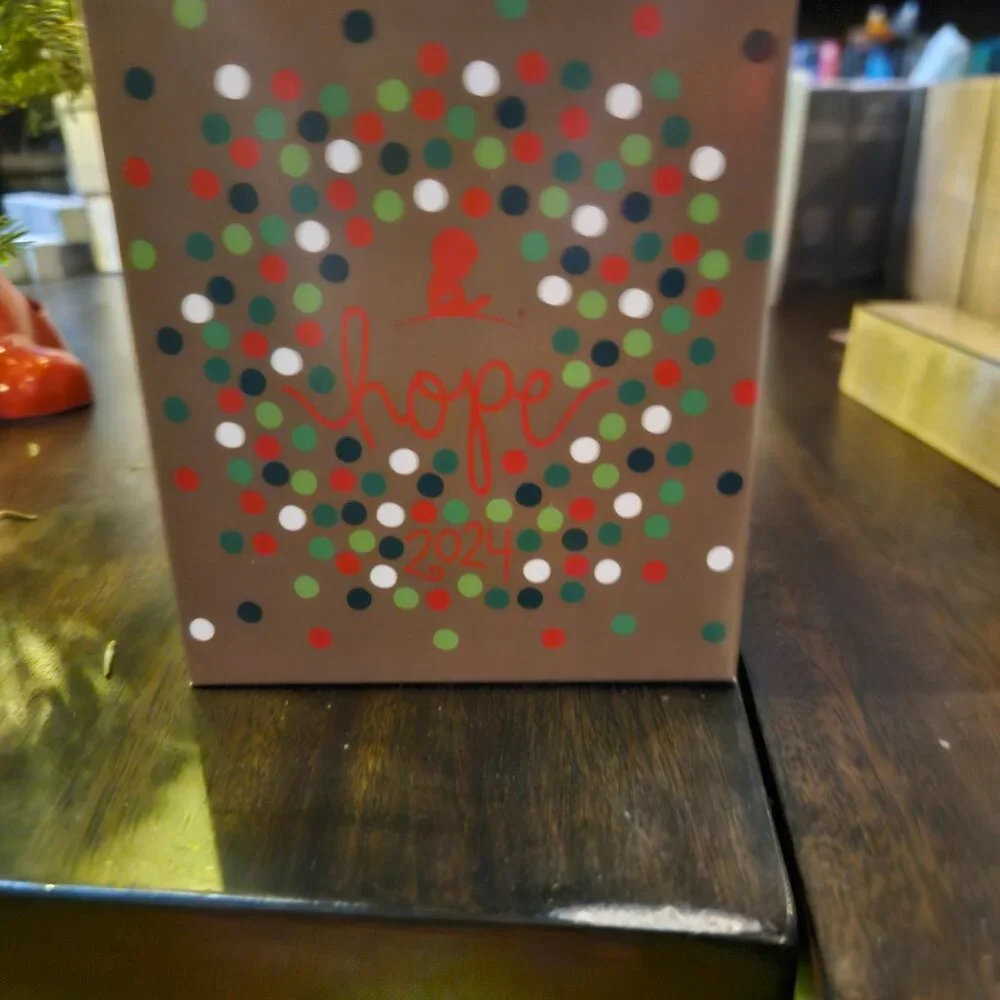 2024 Christmas Ball Ornament - Hope - Dillard's - Coton Colors Edition by Laura